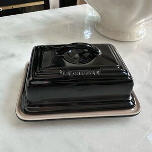 Le Creuset Ebony Butter Dish